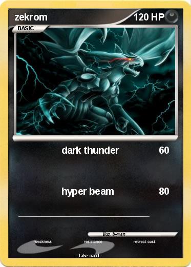 Pokemon zekrom