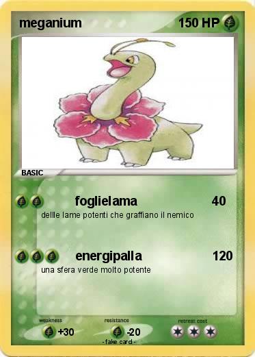 Pokemon meganium