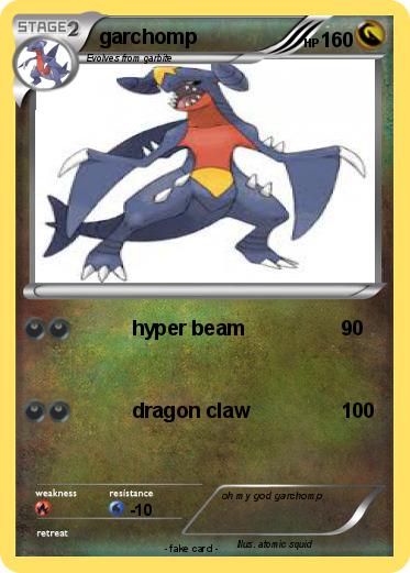 Pokemon garchomp