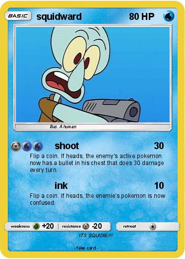 Pokemon squidward