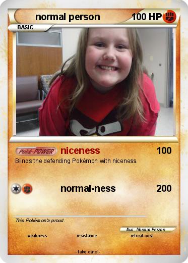 Pokemon normal person