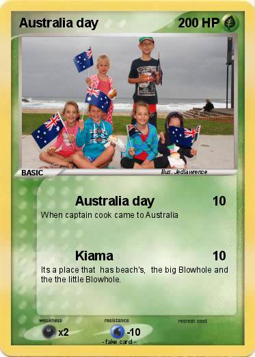 Pokemon Australia day