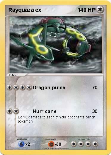 Pokemon Rayquaza ex