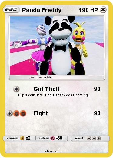 Pokemon Panda Freddy