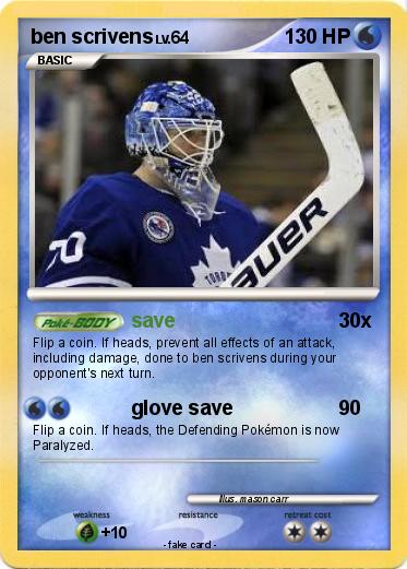 Pokemon ben scrivens