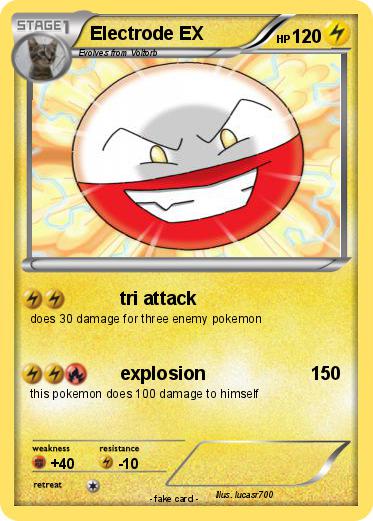 Pokemon Electrode EX