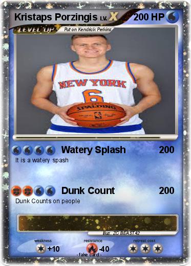 Pokemon Kristaps Porzingis
