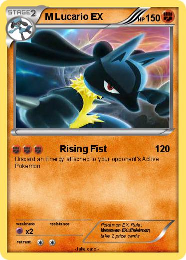 Pokemon M Lucario EX