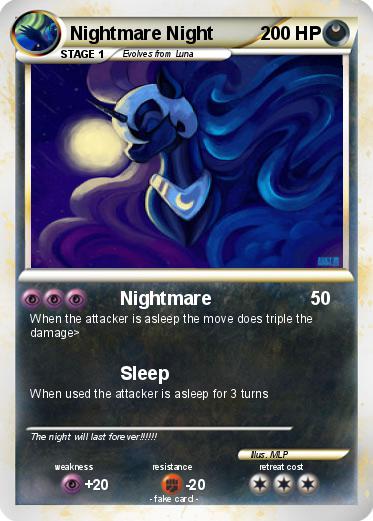 Pokemon Nightmare Night