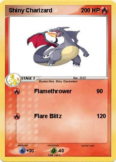Pokemon Shiny Charizard