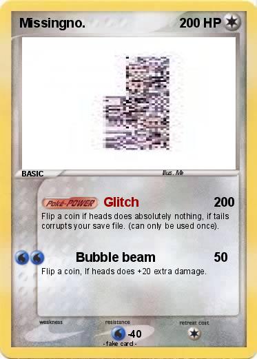 Pokemon Missingno.