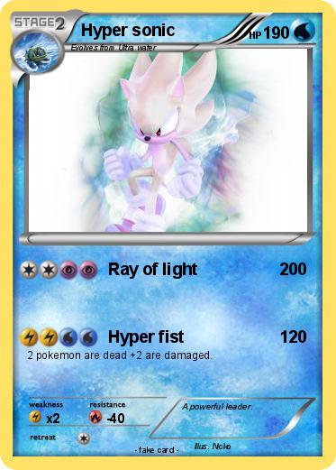 Pokemon Hyper sonic