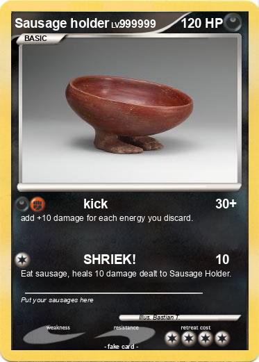 Pokemon Sausage holder