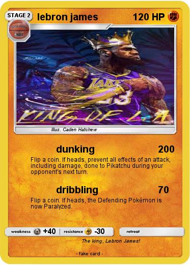 Pokemon lebron james