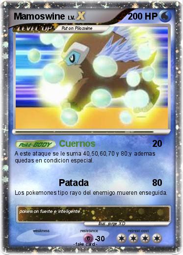 Pokemon Mamoswine