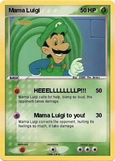 Pokemon Mama Luigi