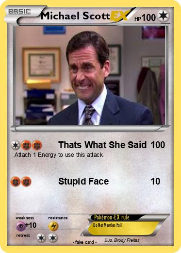 Pokemon Michael Scott