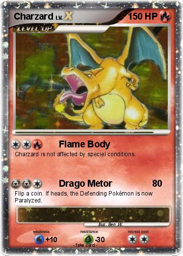 Pokemon Charzard