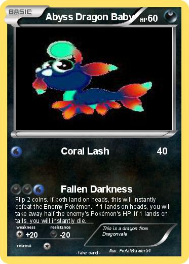 Pokemon Abyss Dragon Baby