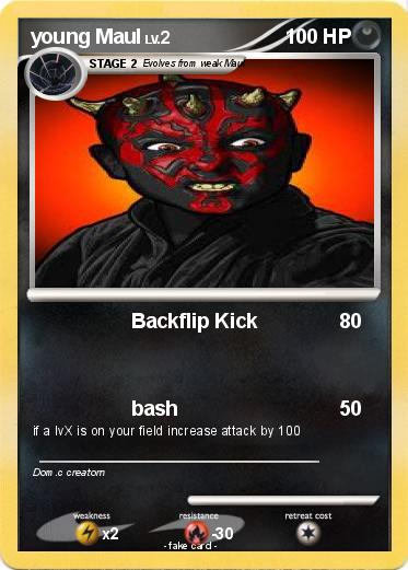 Pokemon young Maul