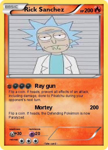 Pokemon Rick Sanchez