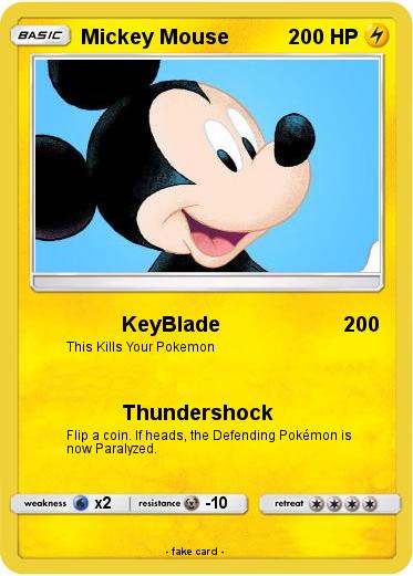 Pokemon Mickey Mouse
