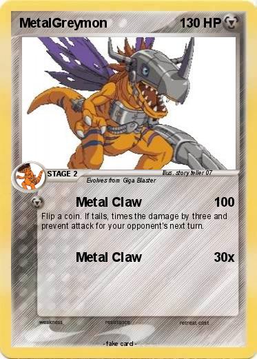 Pokemon MetalGreymon