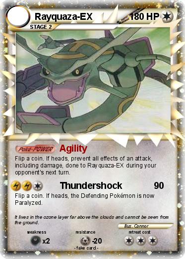 Pokemon Rayquaza-EX