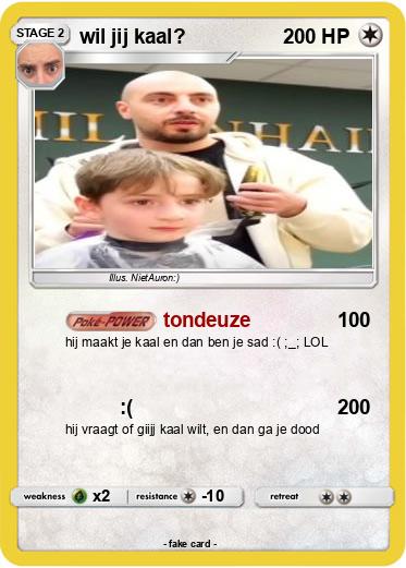 Pokemon wil jij kaal?