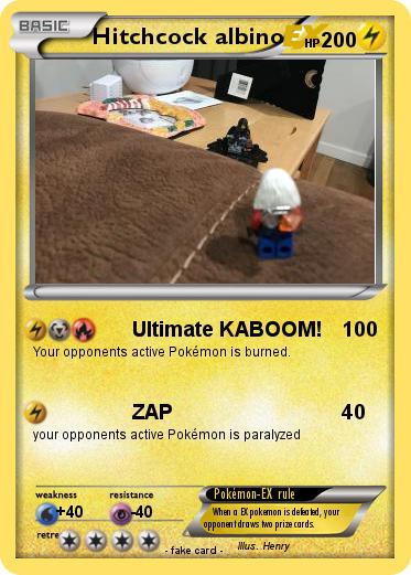 Pokemon Hitchcock albino