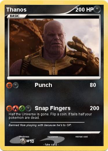Pokemon Thanos