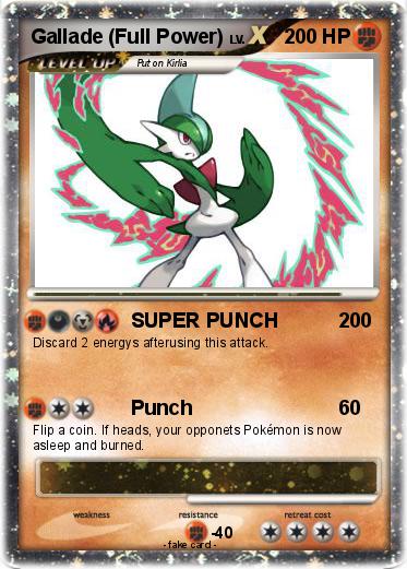 Pokemon Gallade (Full Power)