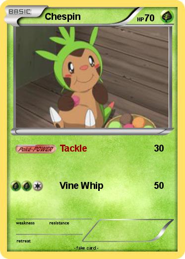 Pokemon Chespin