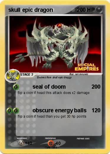 Pokemon skull epic dragon