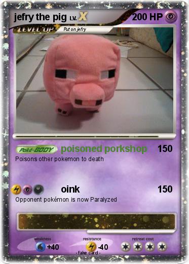 Pokemon jefry the pig