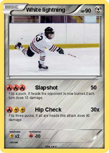 Pokemon White lightning