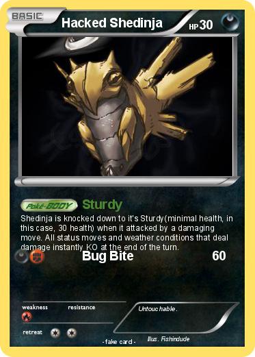 Pokemon Hacked Shedinja