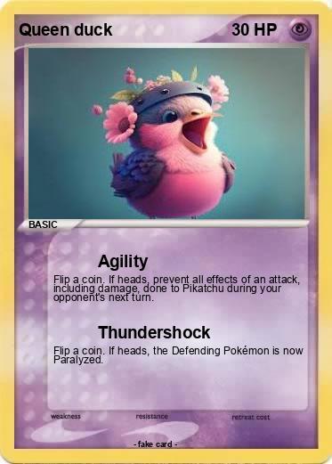 Pokemon Queen duck