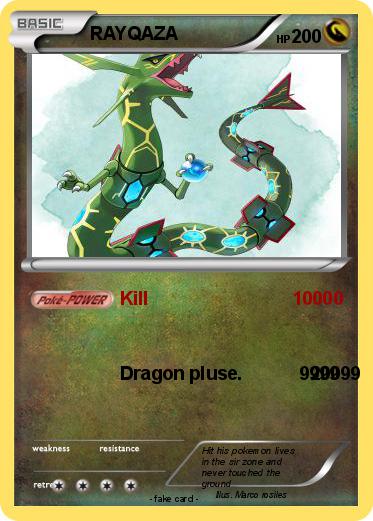 Pokemon RAYQAZA