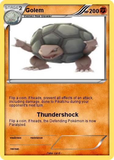 Pokemon Golem