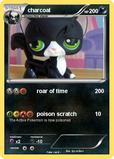 Pokemon charcoal