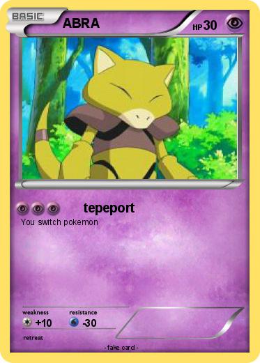 Pokemon ABRA