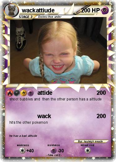 Pokemon wackattiude
