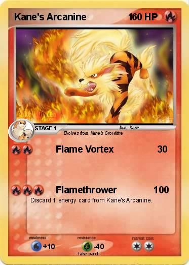 Pokemon Kane's Arcanine                1