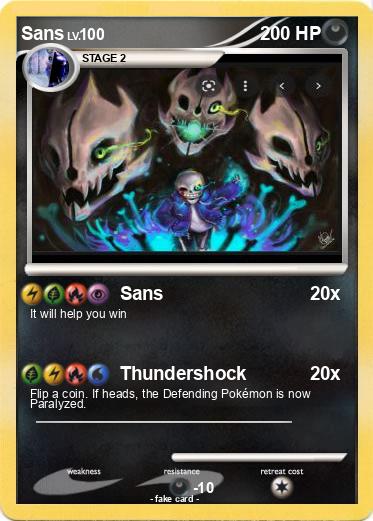 Pokemon Sans