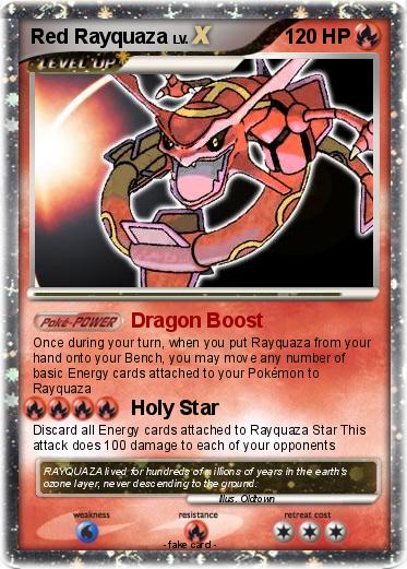 Pokemon Red Rayquaza