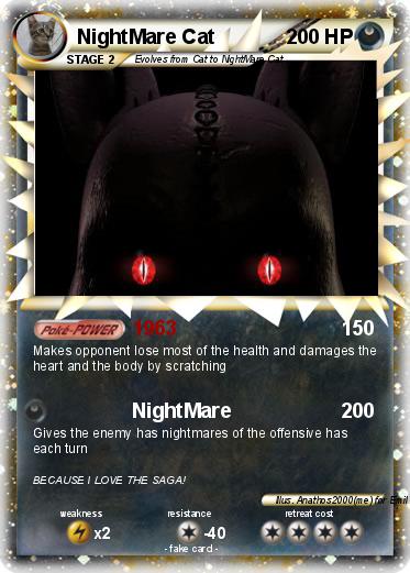 Pokemon NightMare Cat