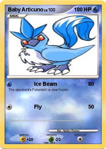 Pokemon Baby Articuno