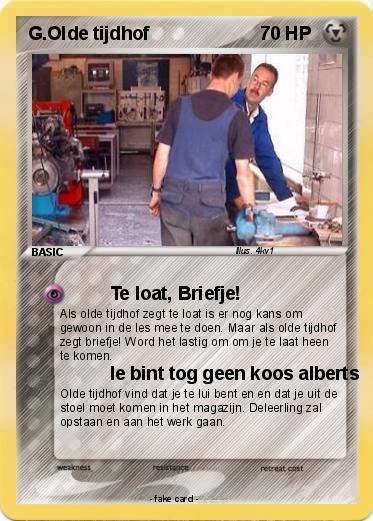 Pokemon G.Olde tijdhof