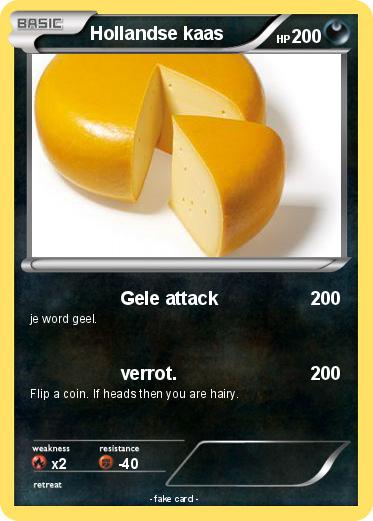 Pokemon Hollandse kaas